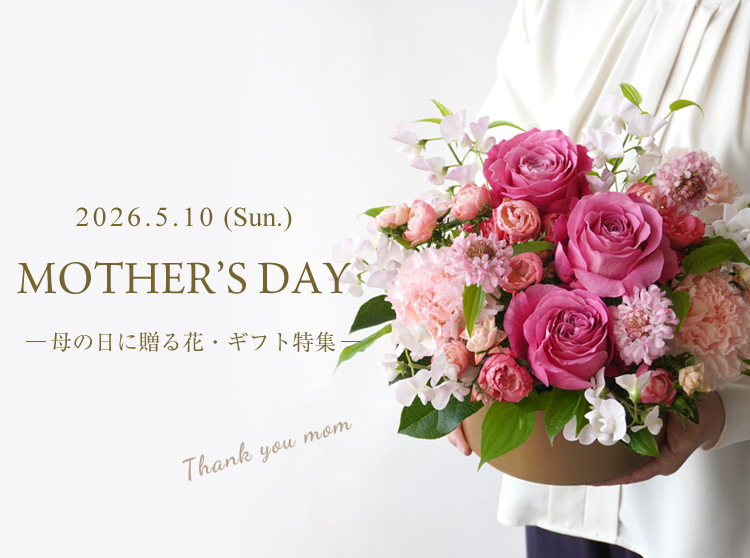 母の日に贈る花・ギフト特集2026