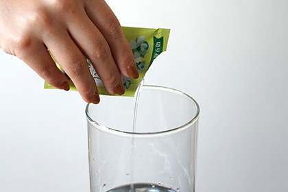 鮮度保持剤を入れる