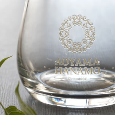 オリジナル花瓶のロゴ