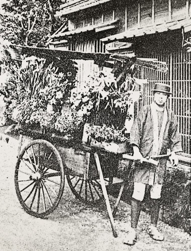 創業当初の箱車販売