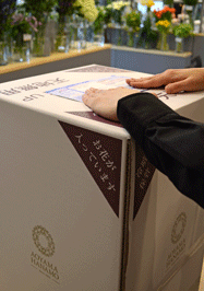 宅配便専用のボックス