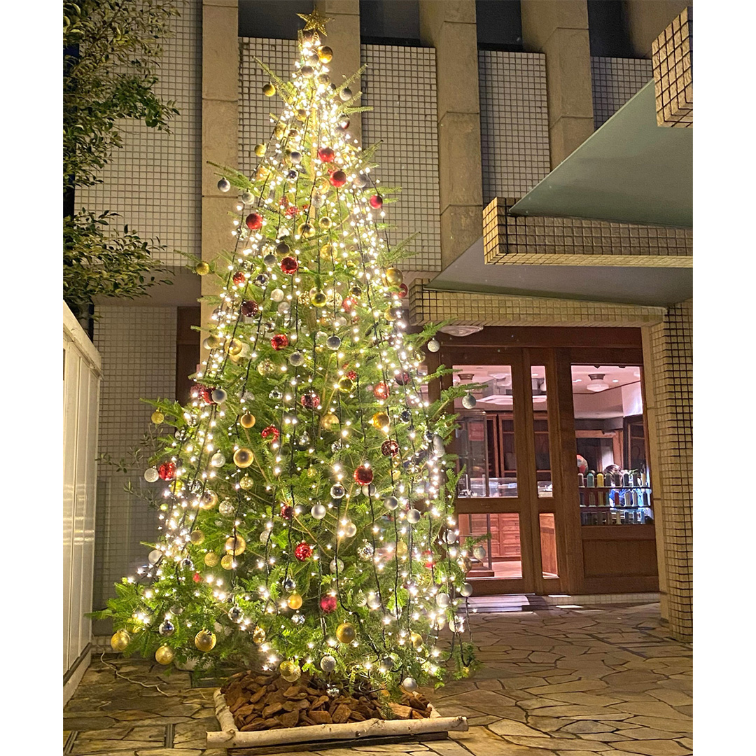 ご自宅のクリスマスツリー