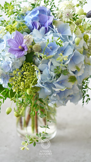 紫陽花のブーケ