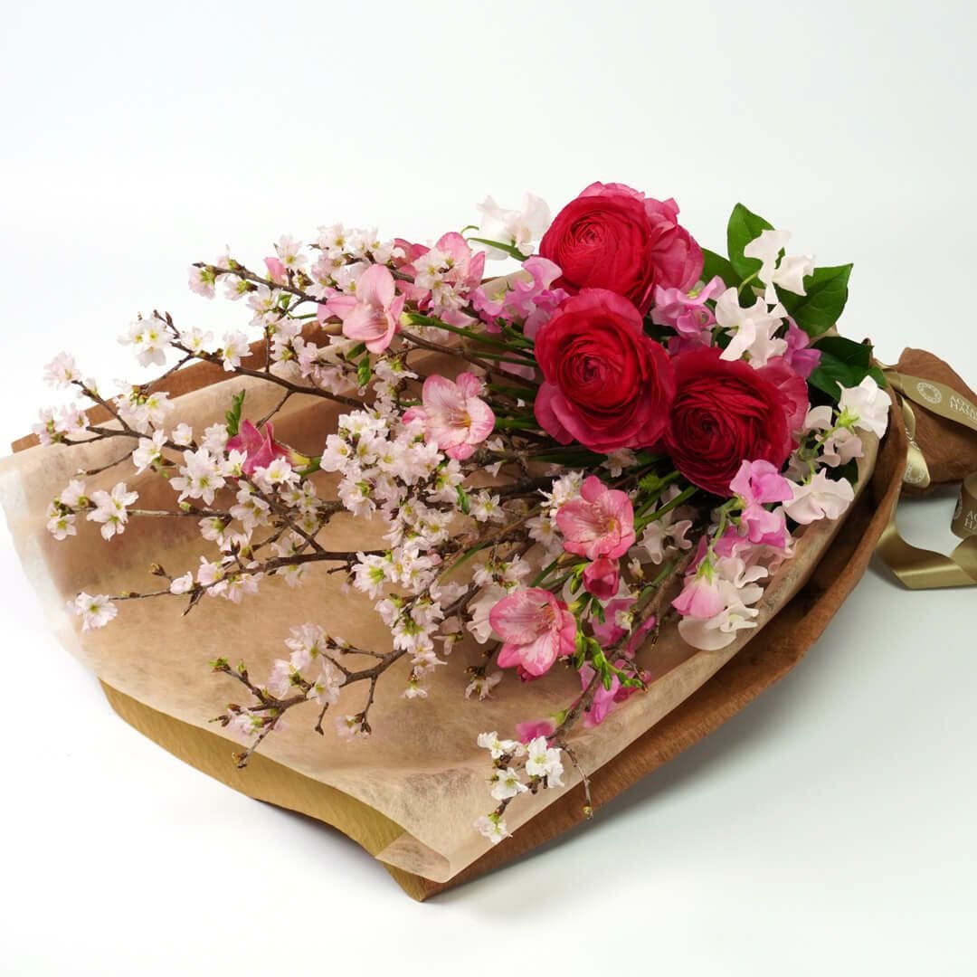 春の花束＜スプリングタイム＞｜青山花茂本店