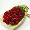赤いバラ30本の花束