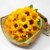 ヒマワリの花束