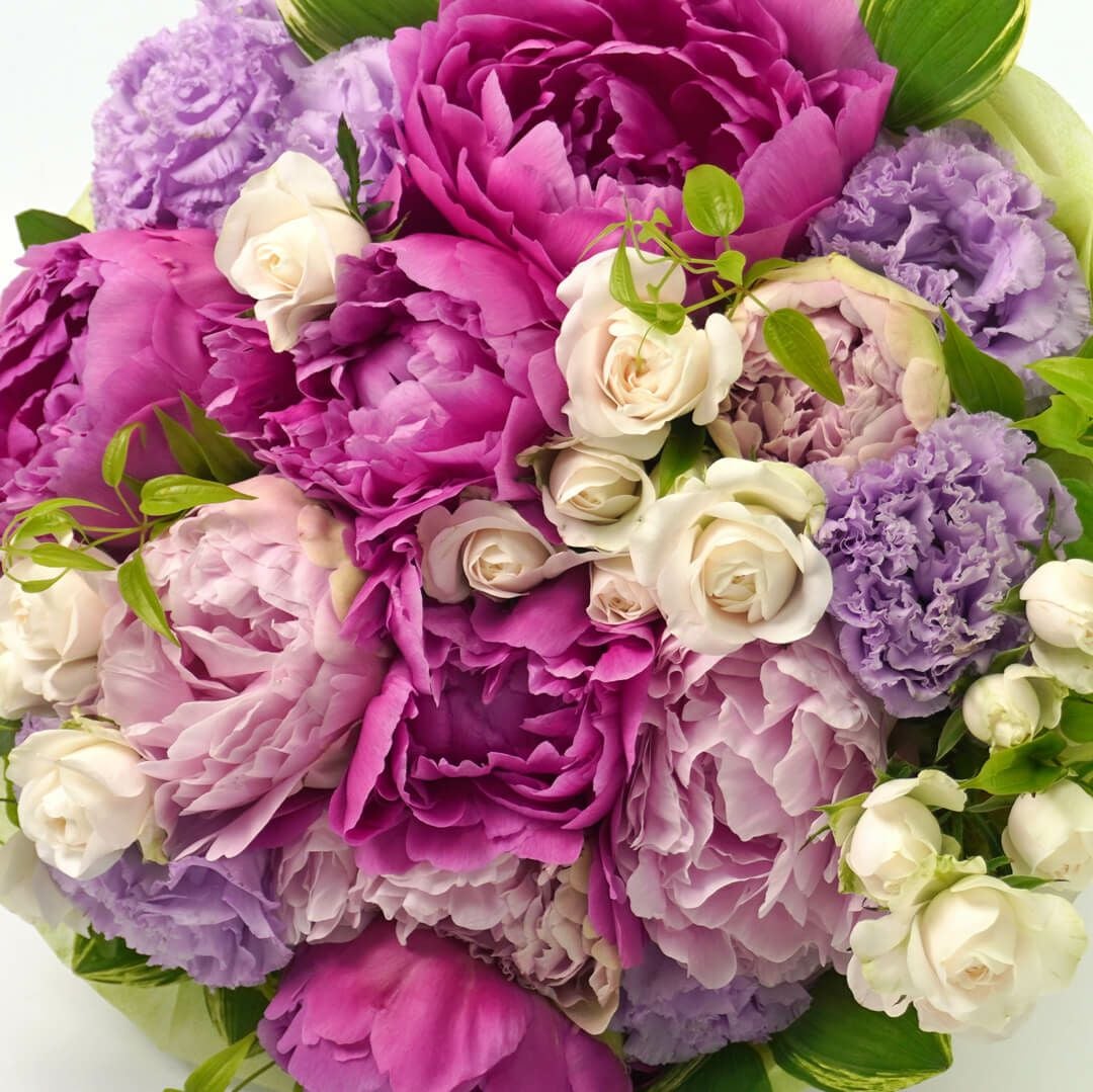 芍薬（ピオニー）の花束＜ビジュー＞ | 青山花茂本店