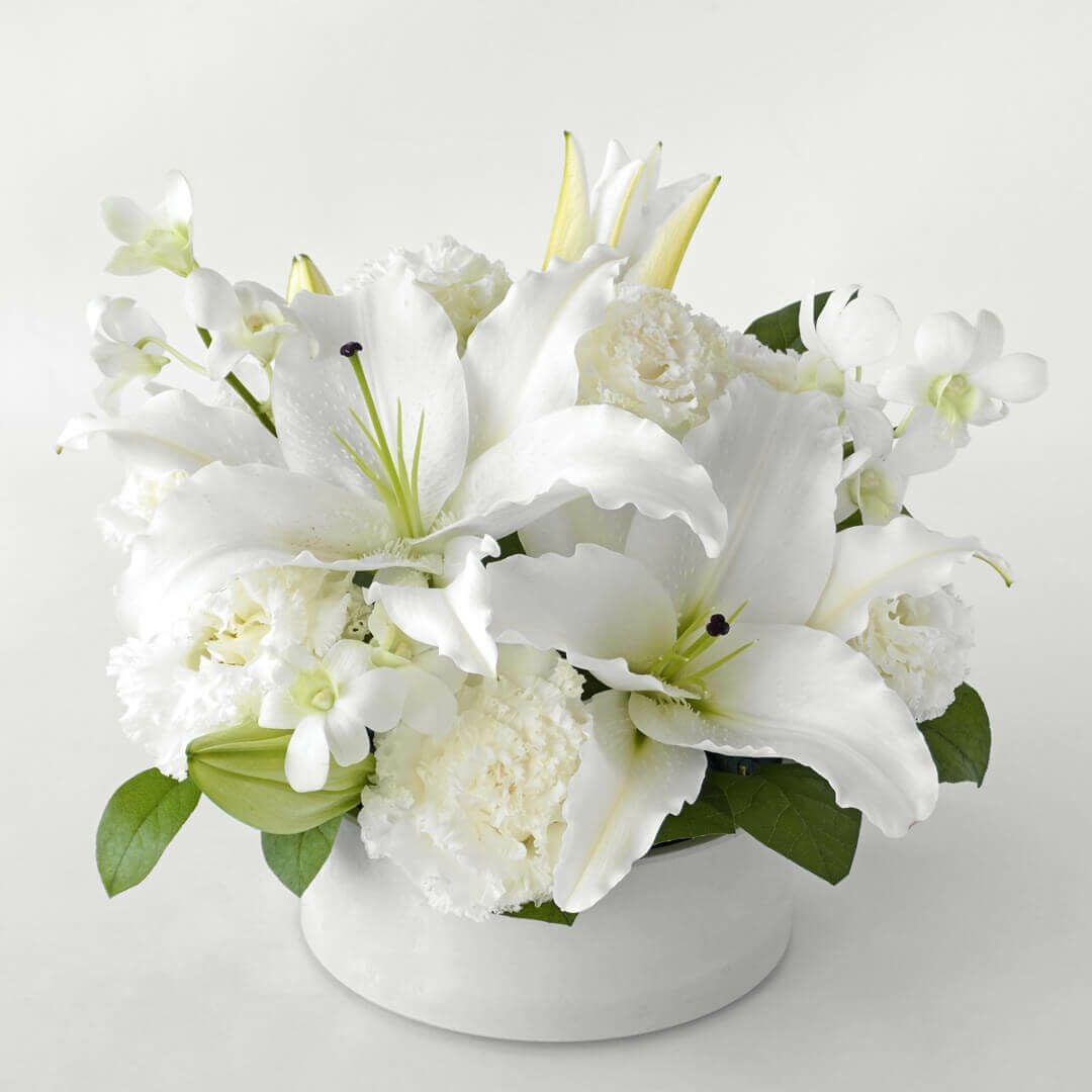 【お急ぎ・枕花】アレンジメントSサイズ（ご供花）