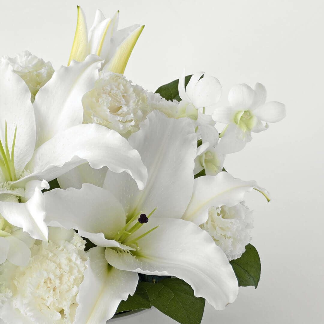 【お急ぎ・枕花】アレンジメントSサイズ（ご供花）