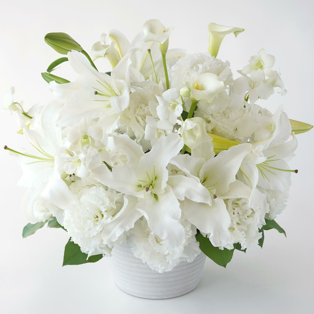 【お急ぎ・枕花】アレンジメントLサイズ（ご供花）